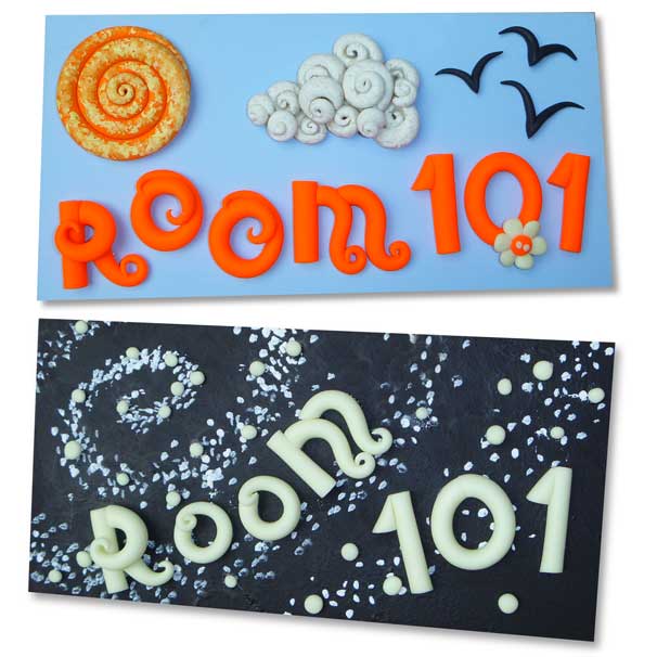 door plaque - room 101