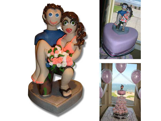 wedding cake topper