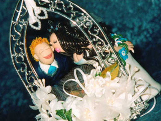 wedding cake topper